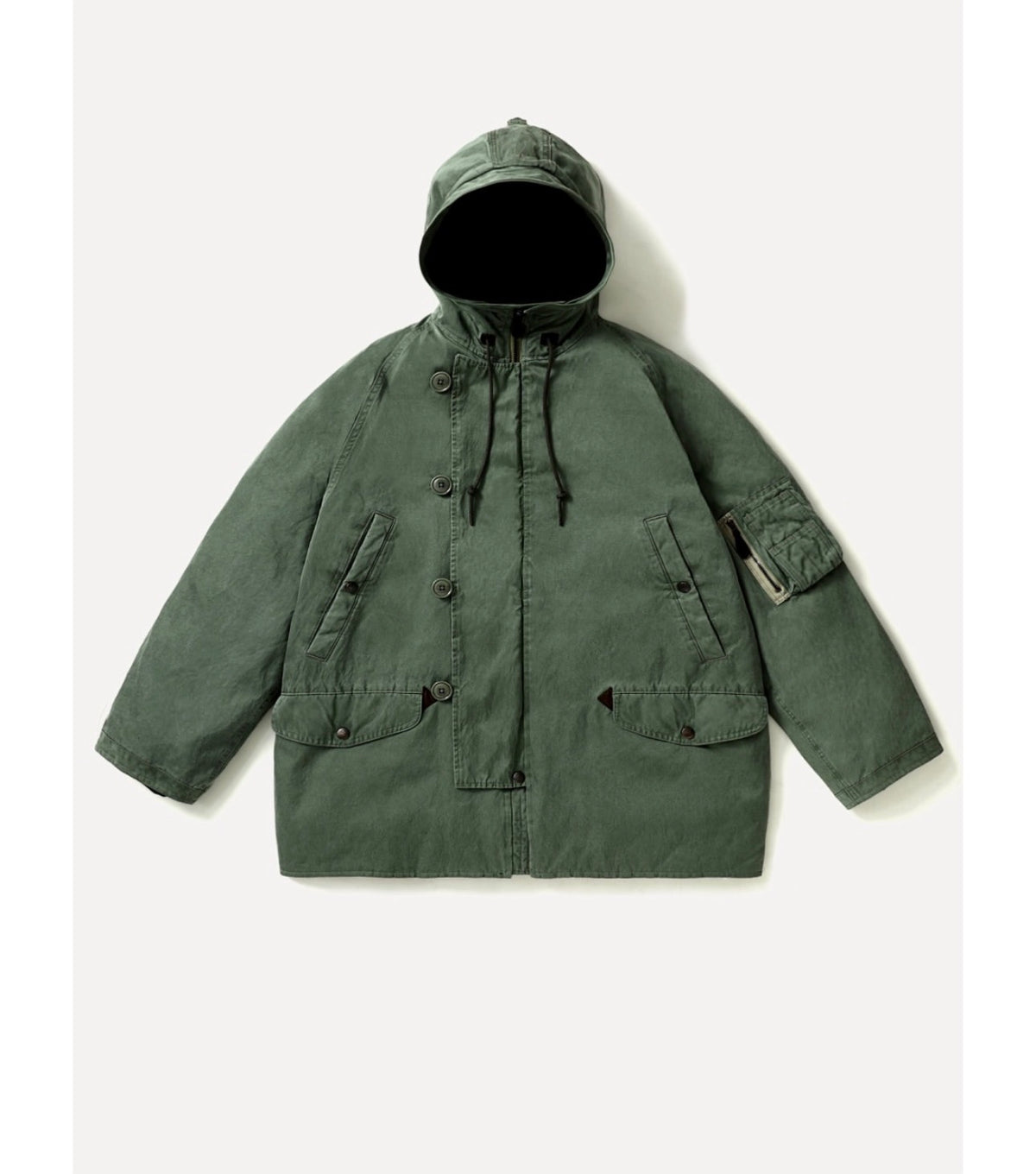 A.PRESSE 26AW Vintage silk cotton n-3b flight jacket