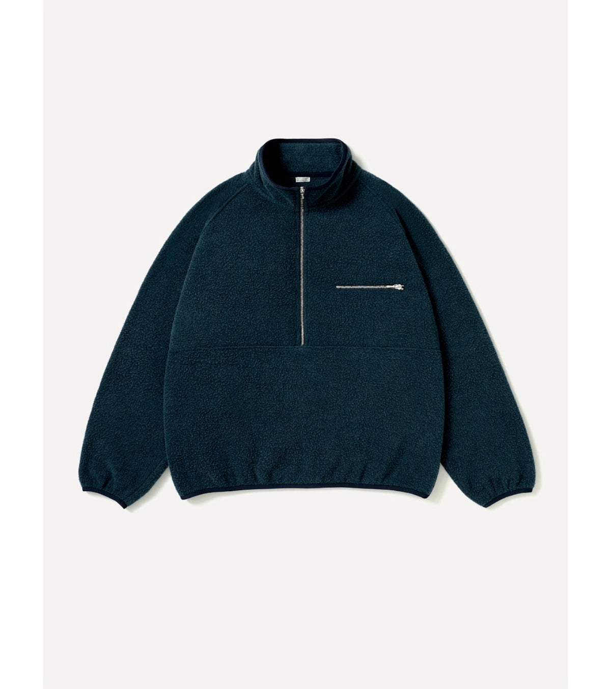 A.PRESSE 26AW Vintage Silk Fleece Half Zip Jacket