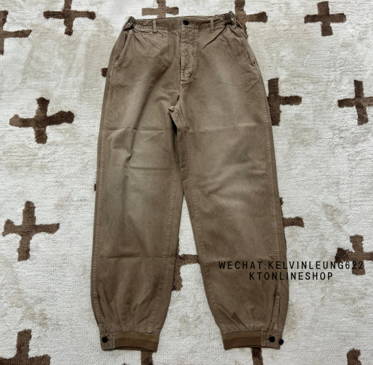 VISVIM 24SS CARROL CHINO PANTS DMGD
