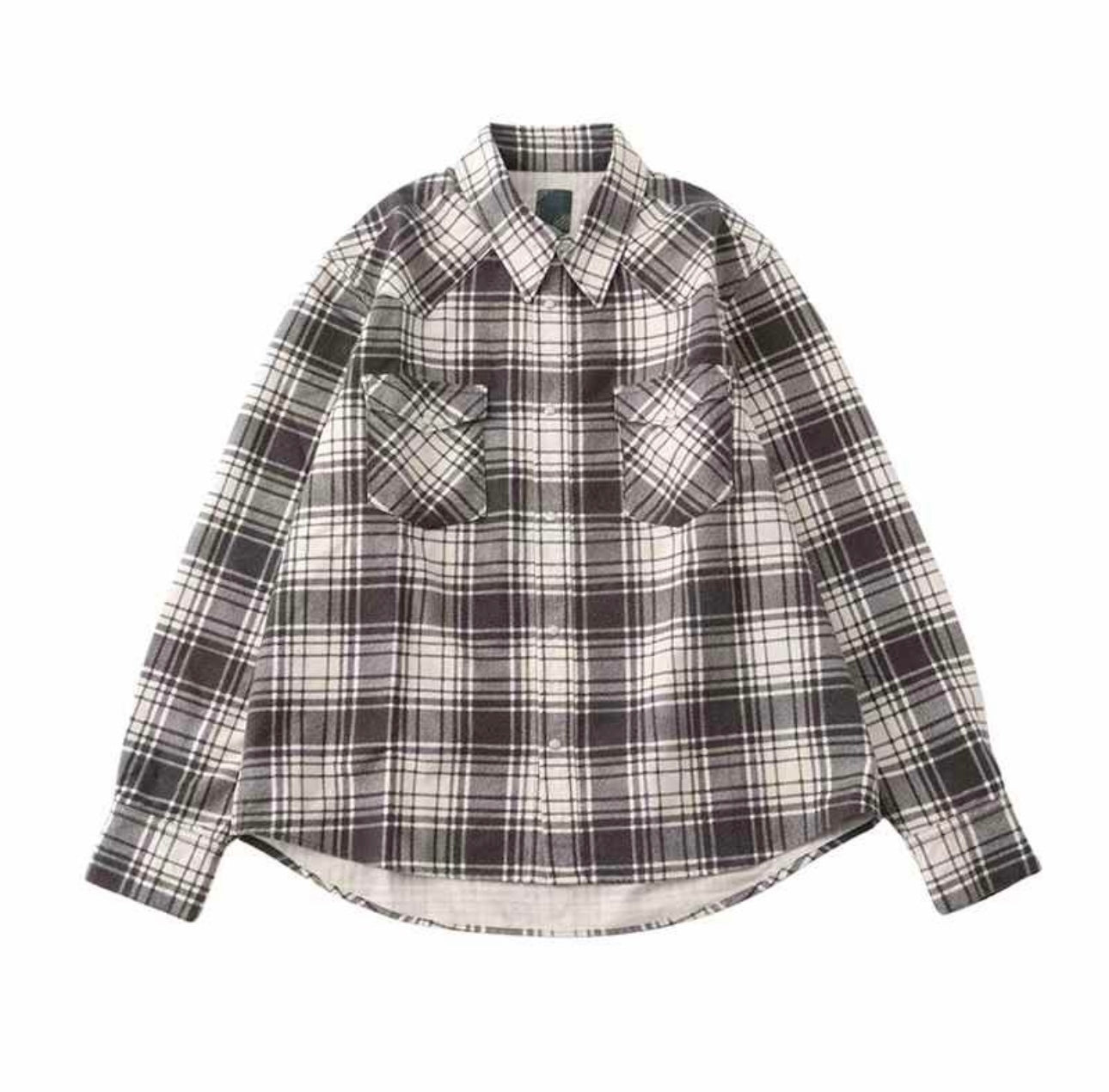 VISVIM 24AW I.C.T FOUR CORNERS CHECK L/S