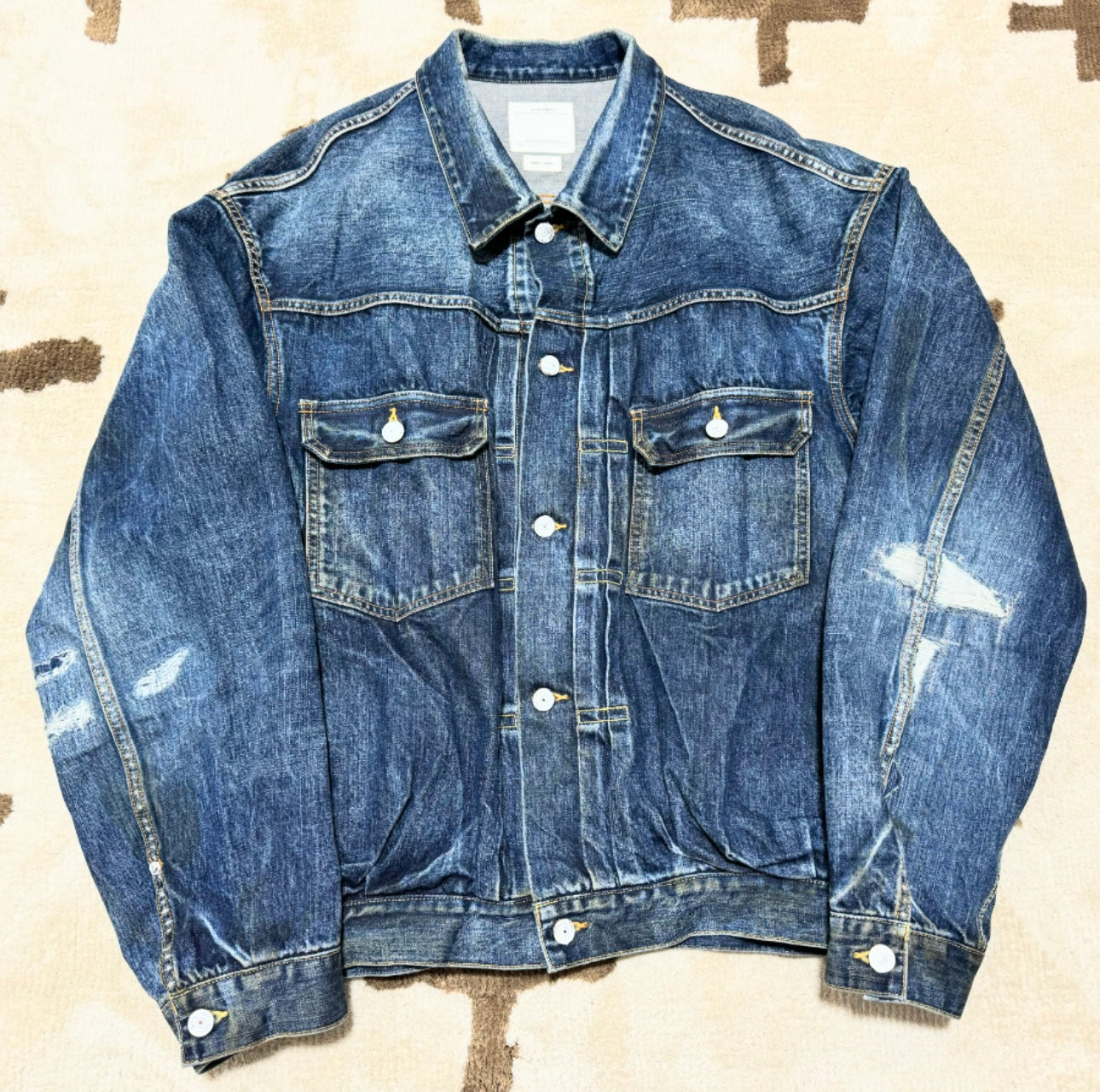 VISVIM 22AW 101XX DRY DMGD-1006