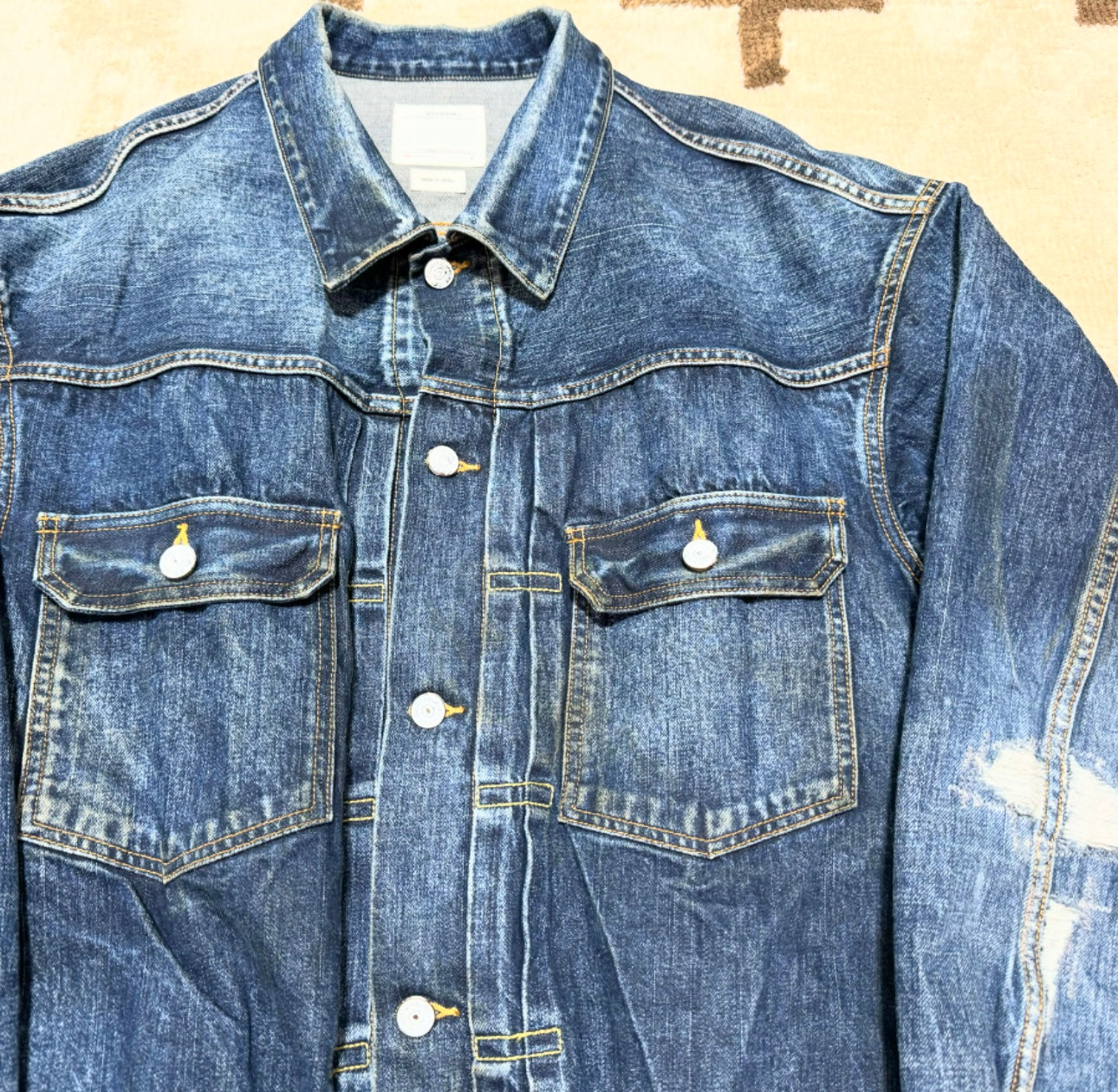 VISVIM 22AW 101XX DRY DMGD-1006