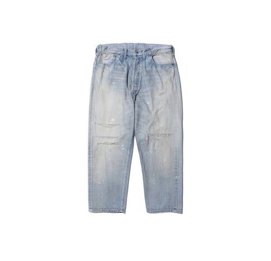 A.PRESSE No.37 Washed Wide Denim Pants