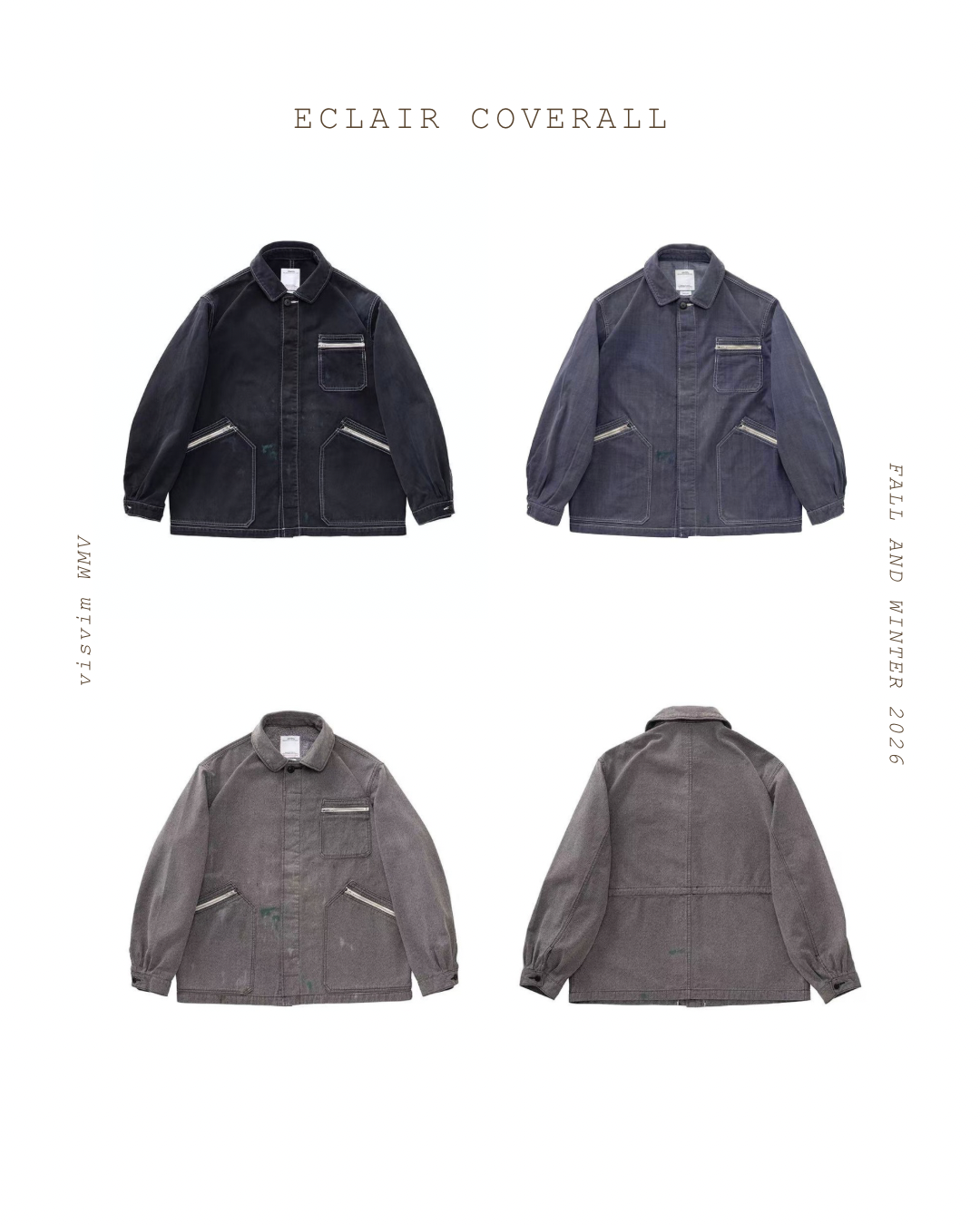 VISVIM 26AW ECLAIR COVERALL