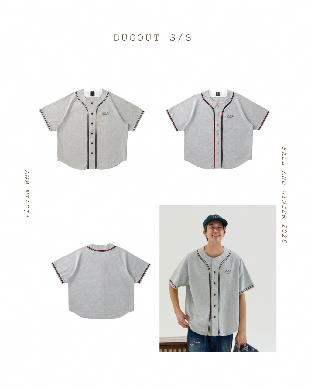 VISVIM 26AW ICT DUGOUT S/S