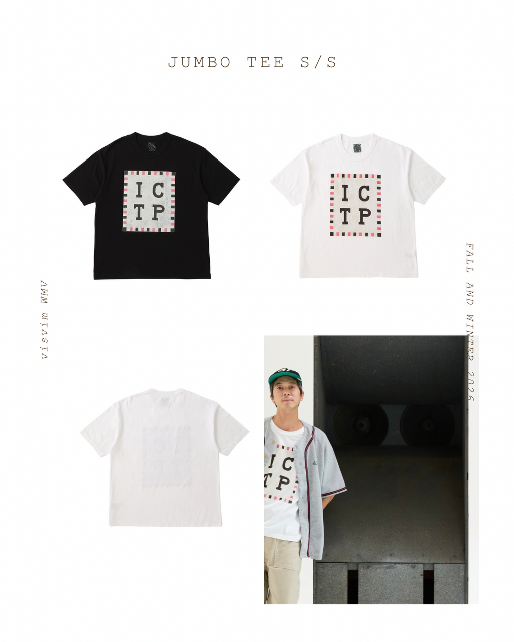 VISVIM 26AW ICT JUMBO TEE S/S