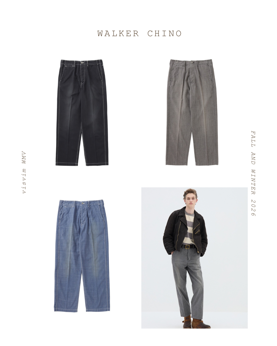 VISVIM 26AW WALKER CHINO