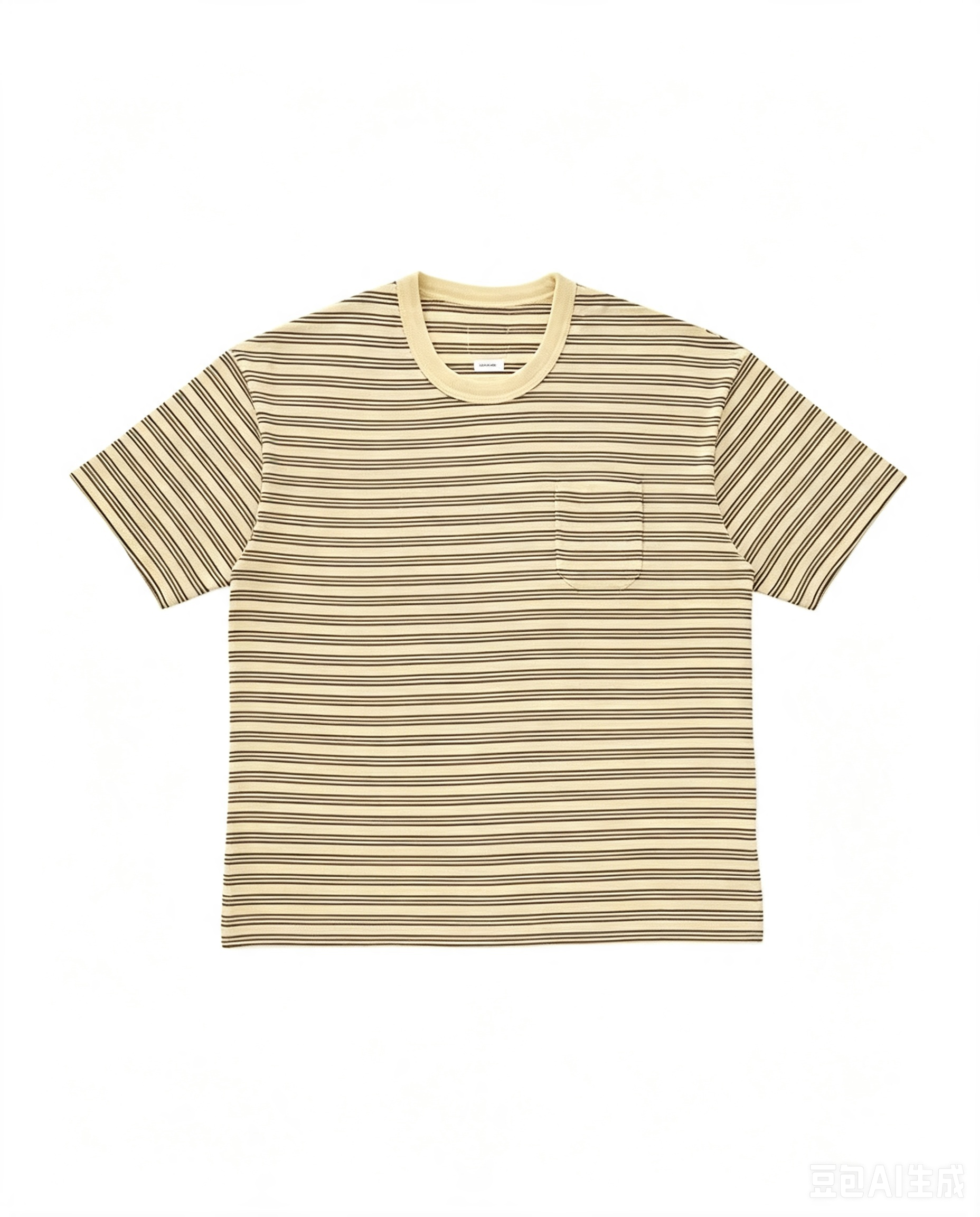 VISVIM JUMBO BORDER TEE SS(SUPREFINE)