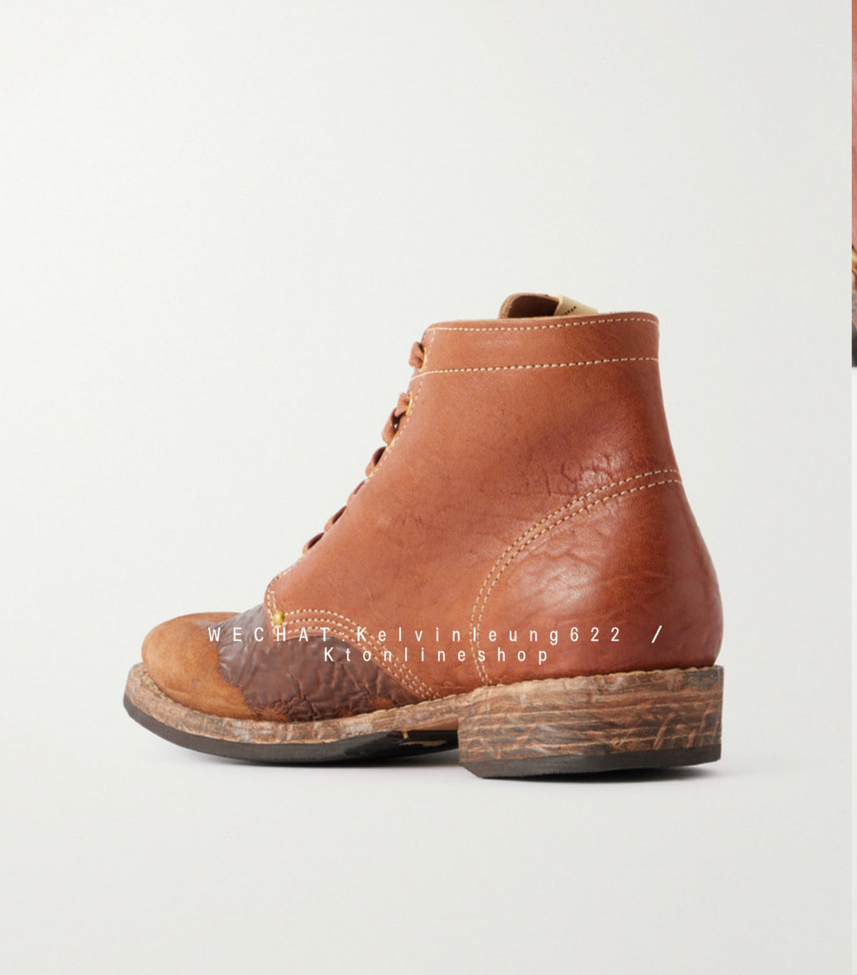 VISVIM 26AW MOTORS CLUB BRIGADIER BOOT FOLK
