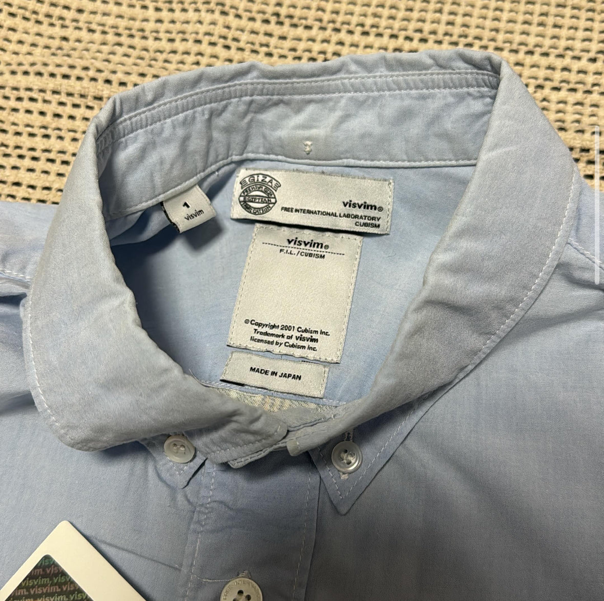 VISVIM FULLCAM CHECK L/S (GINZA)