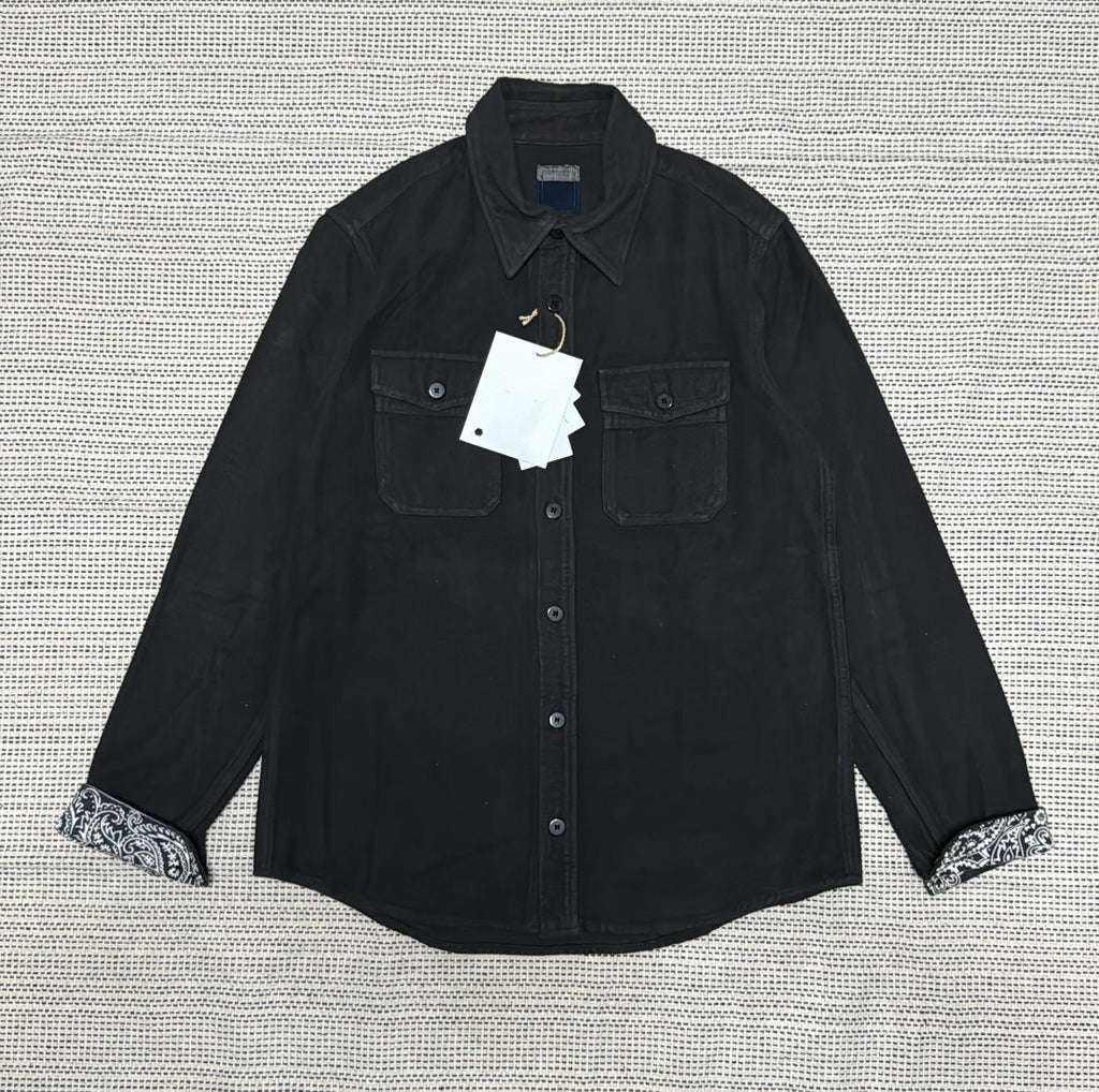 VISVIM ICT BLACK ELK SHIRT (Bandana)