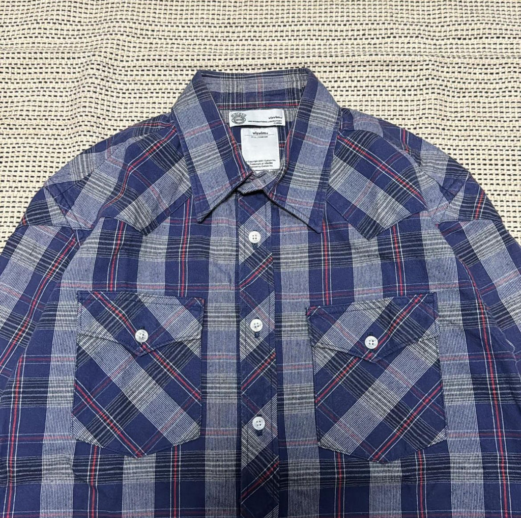 visvim CHECK shirt